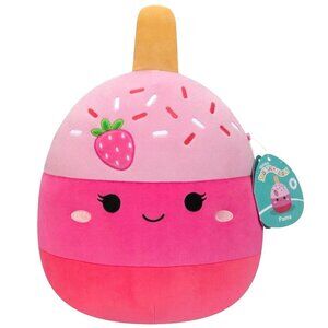 Squishmallows Pama the Pink Strawberry Cake Pop Plush 11" Brand New
